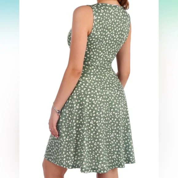 NWOT GUBERRY Floral Sleeveless Dress - Picture 4 of 15